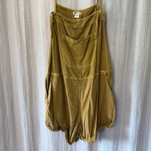Billabong Olive Green Jumpsuit